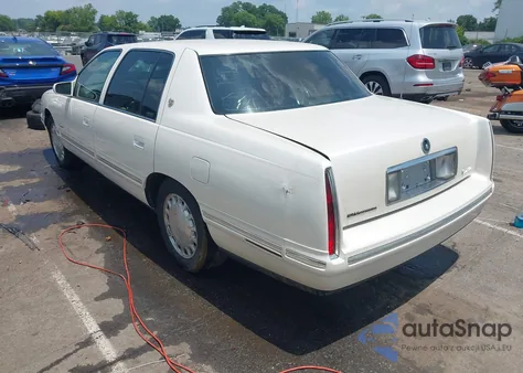 1999 Cadillac Deville Standard from USA, damaged, VIN 1G6KD54Y8XU809438